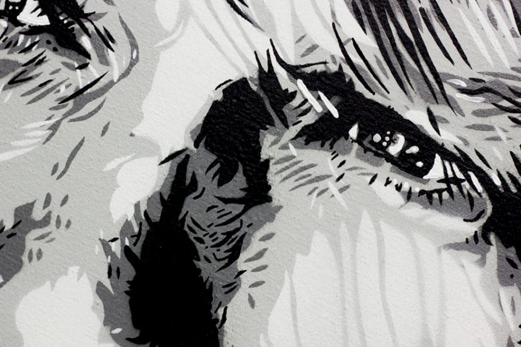 jon bon jovi painting detail