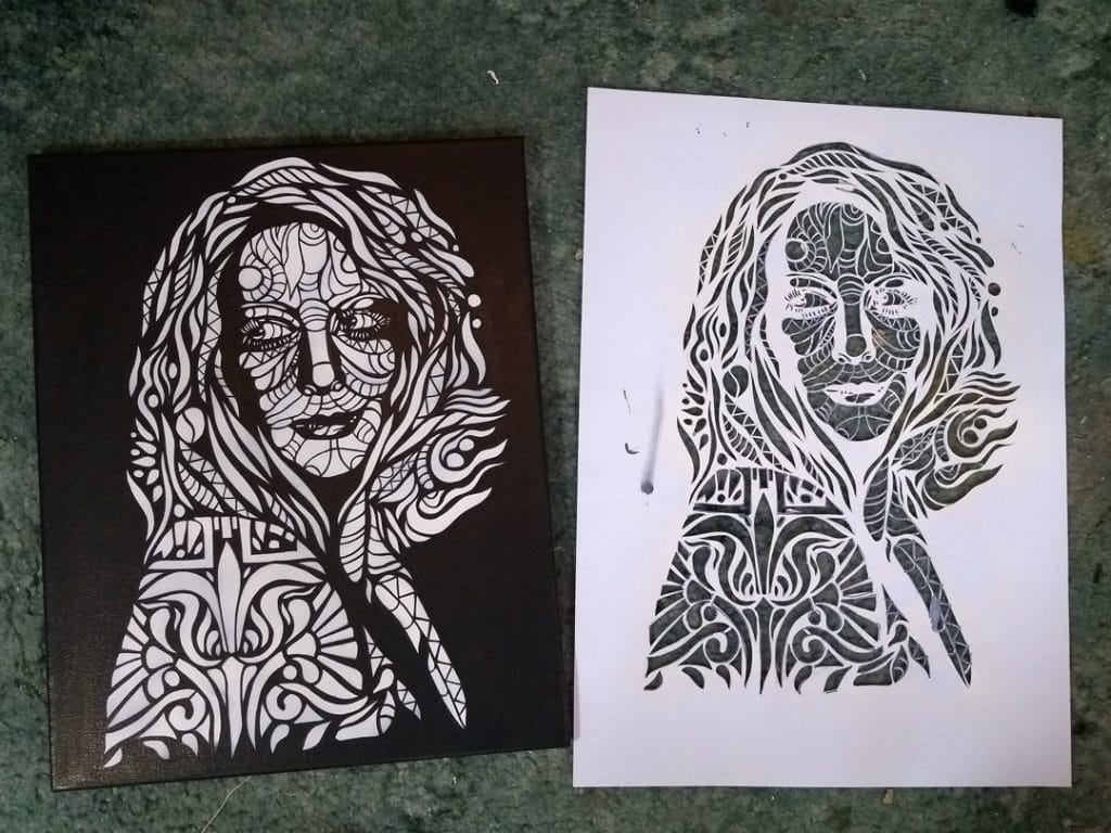 super detailed stencil