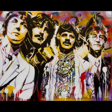 beatles all you need is love painting