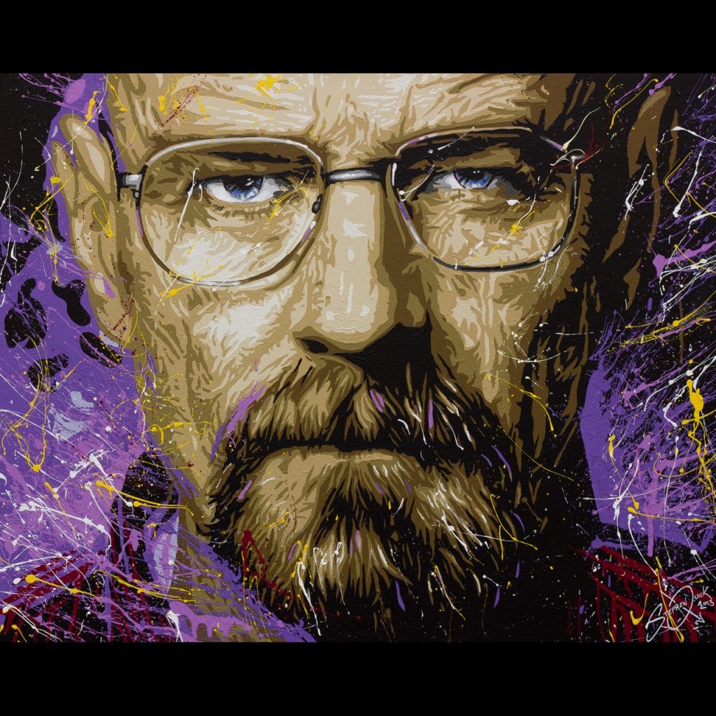 breaking bad walter white painting