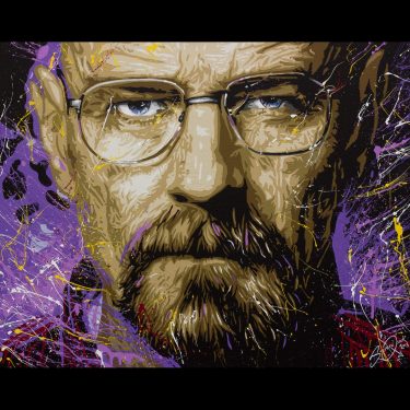 breaking bad walter white painting