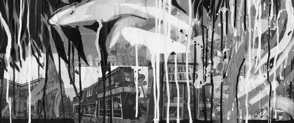 bristol lip art work close up detail