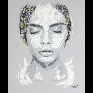 cara delevingne dream painting