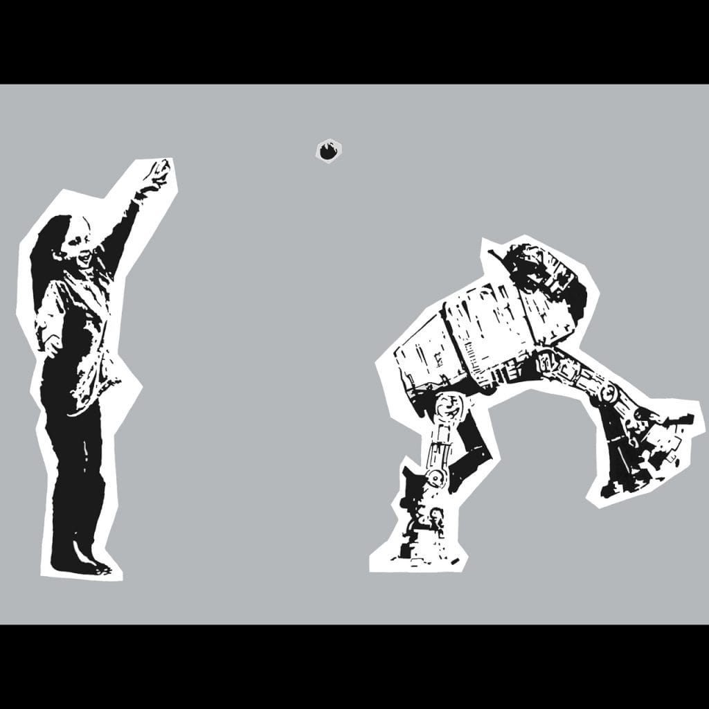 star wars parody art