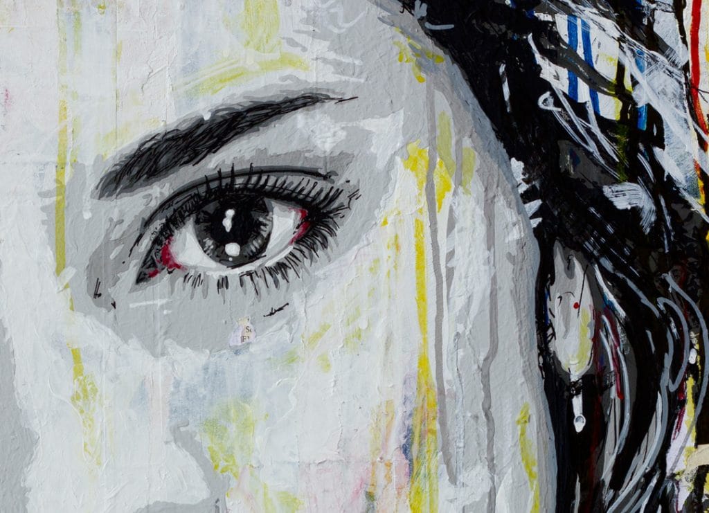 Hermione Granger painting detail