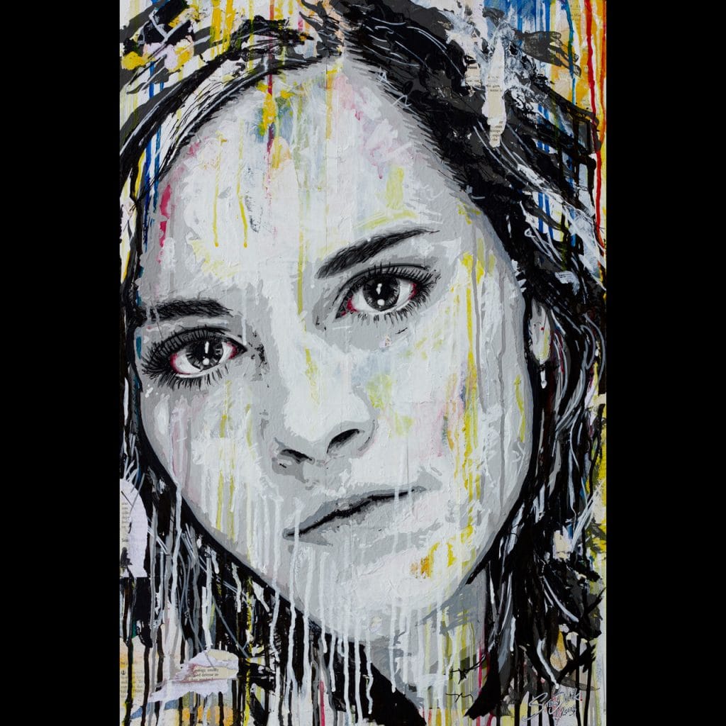 Hermione Granger painting