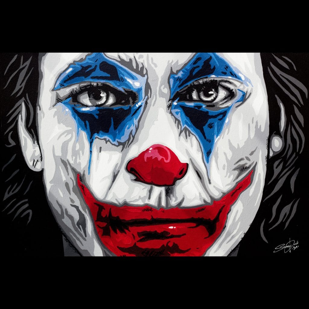 joker 2019 pop art painting