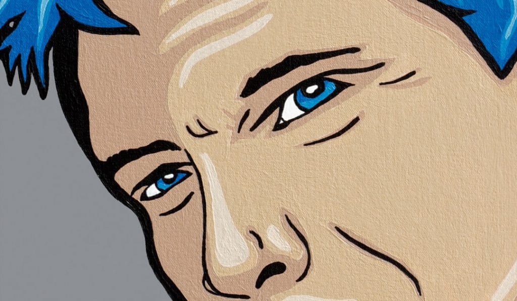 jon bon jovi art archer style detail