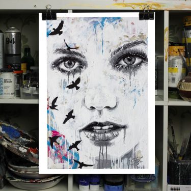 karlie kloss art print