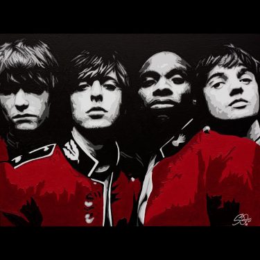 the libertines pop art painting