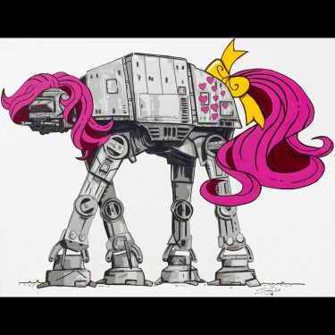 my little at at my little pony star wars mash up