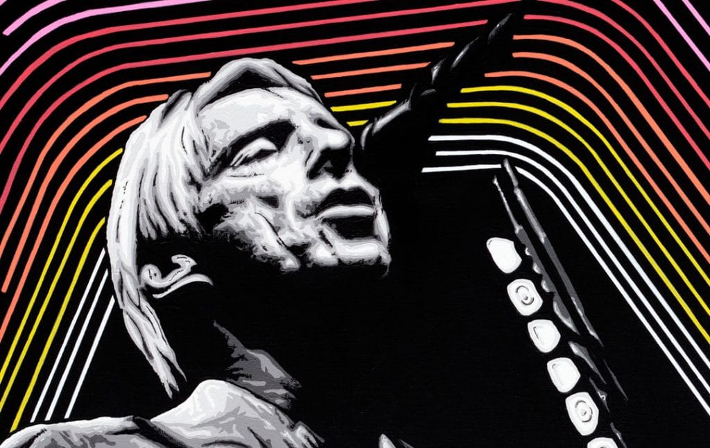paul weller painting detail