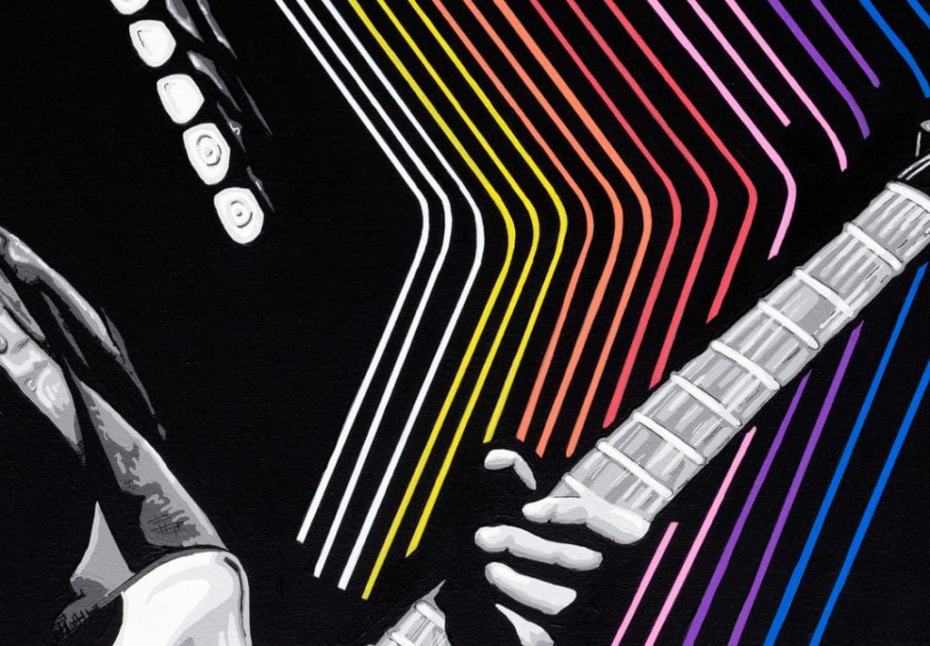 paul weller painting detail