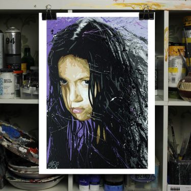 river tam print art on paper