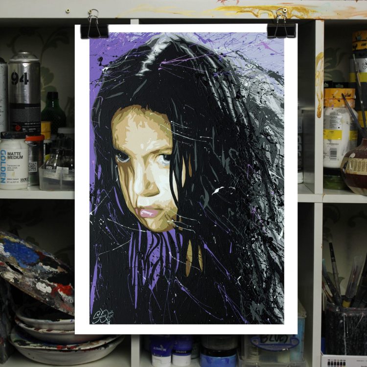 river tam print art on paper