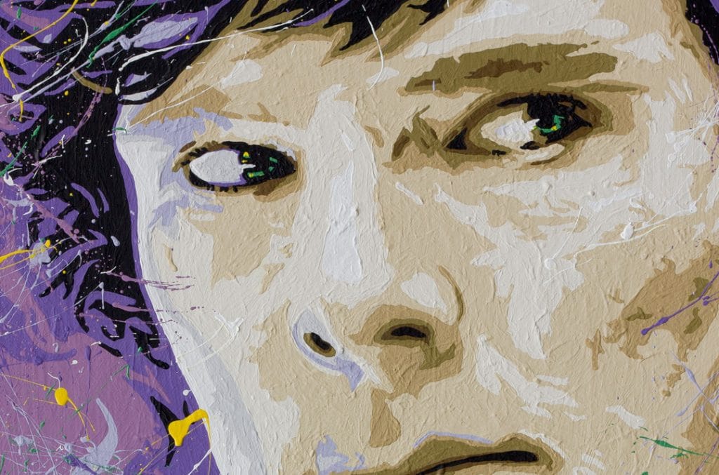 Benedict Cumberbatch sherlock art detail