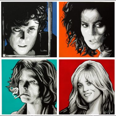 sigourney weaver pop art painting