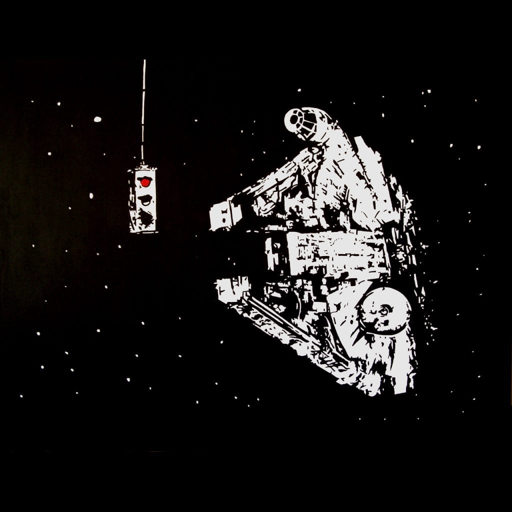 star wars parody art