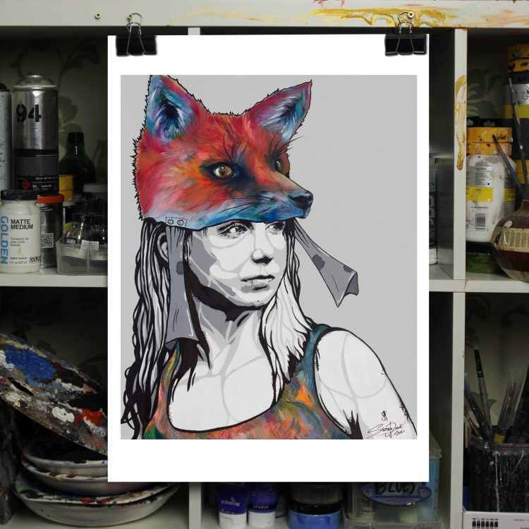 vixen art print