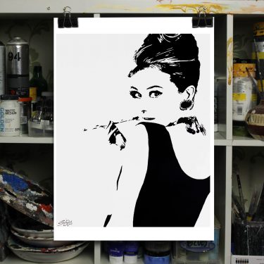 Breakfast at Tiffany's art print