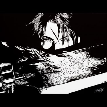 squall pop art painting