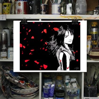 rinoa final fantasy 8 print