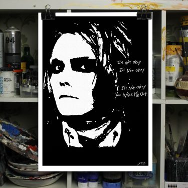 Gerard Way Not Okay Print