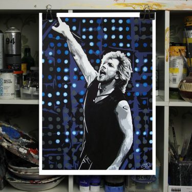 bon jovi art print