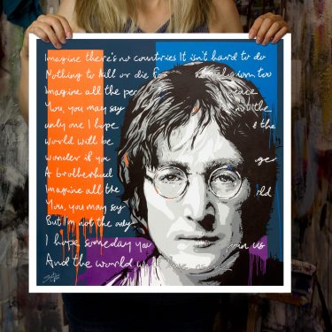 john lennon art print