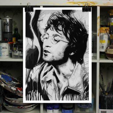 john lennon art print