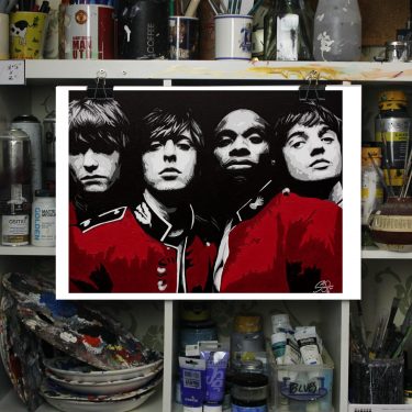 the libertines art print
