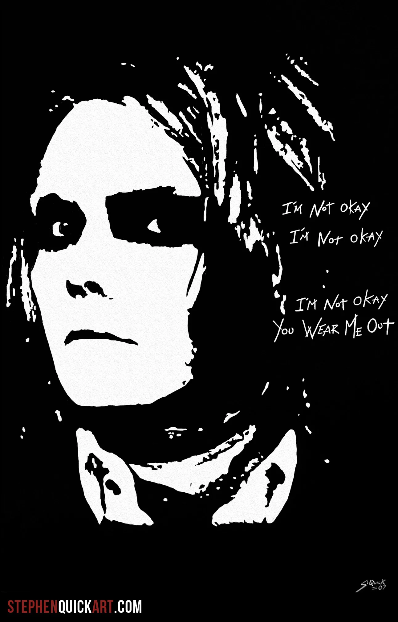 gerard way painting my chemical romance