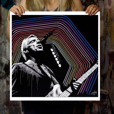 paul weller painting print