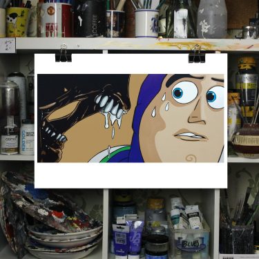 alien story print