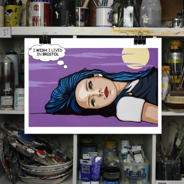 i wish i lived in bristol print