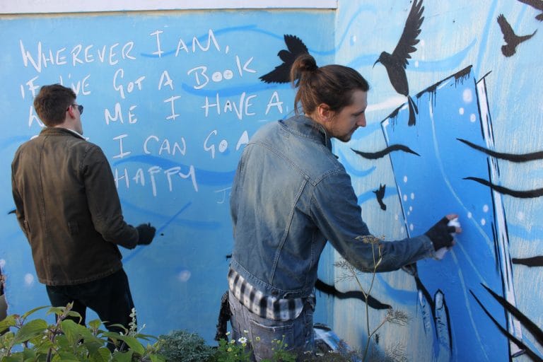 commission a mural with stephen quick