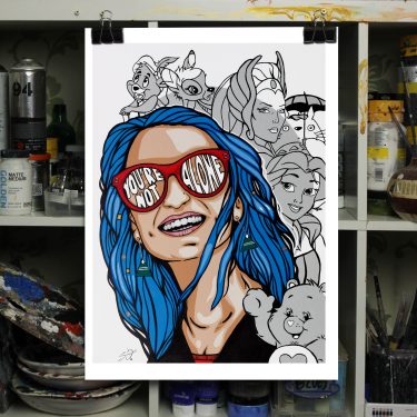 you're not alone print