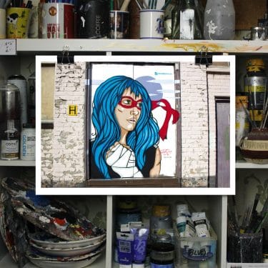 army of one mural print