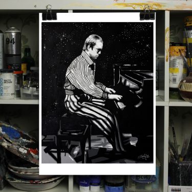 Elton John Print