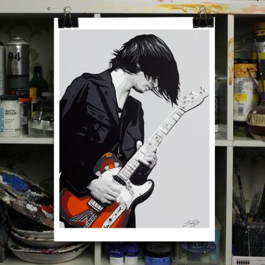 jonny greenwood art print