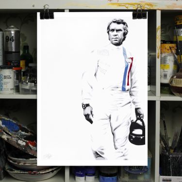 le mans art print