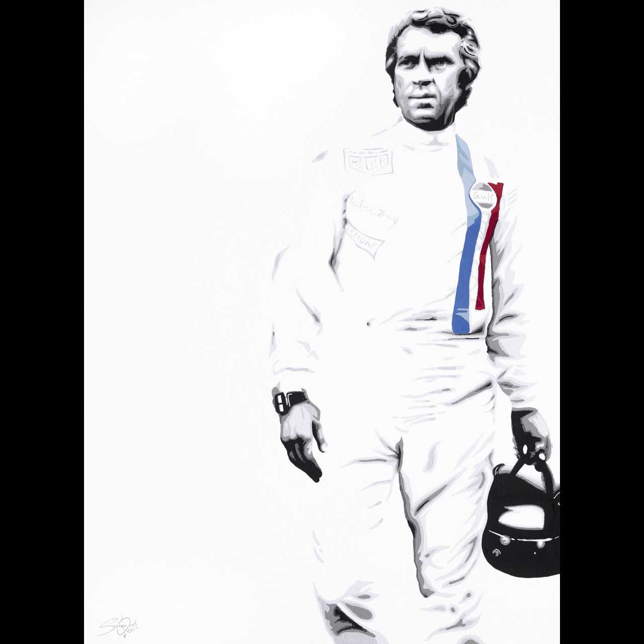 le mans pop art painting