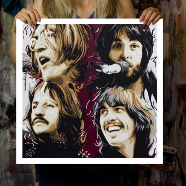 the beatles let it be print