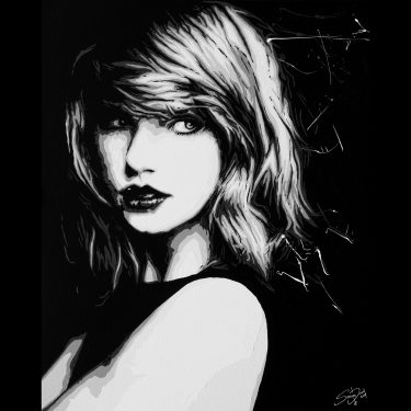 Taylor Swift 89' painting
