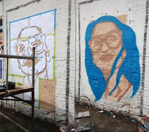 mural, mingle, bridgwater uk