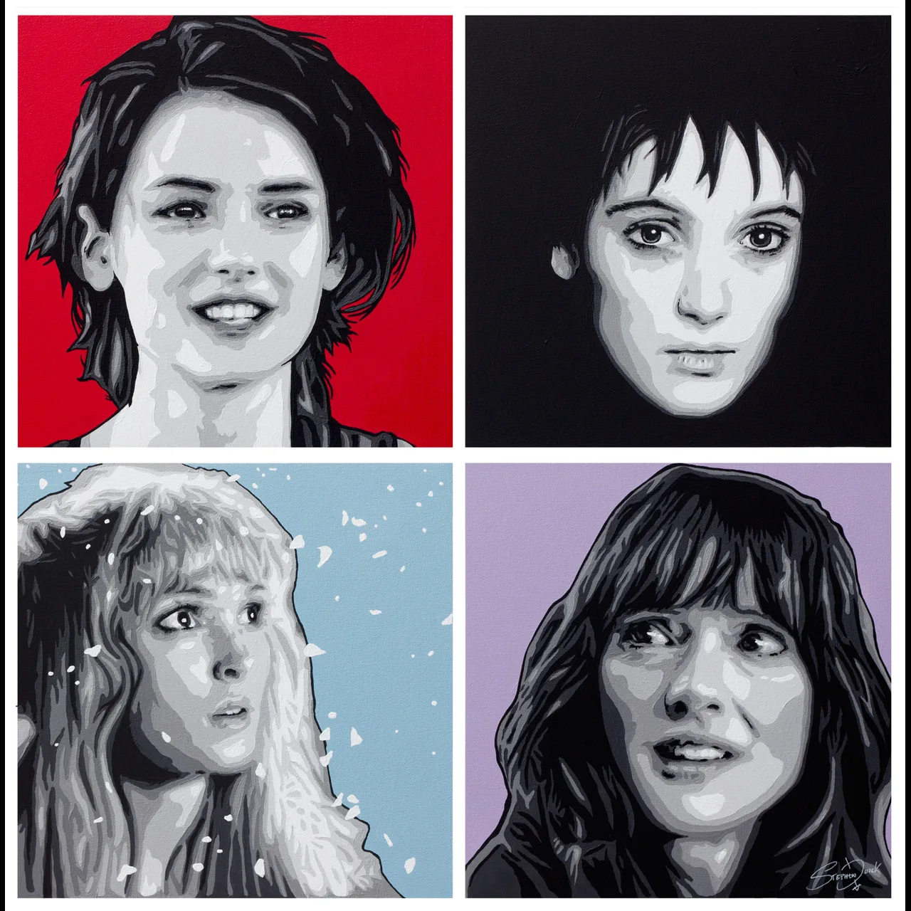 winona ryder painting