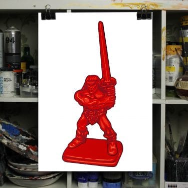 heroquest barbarian print