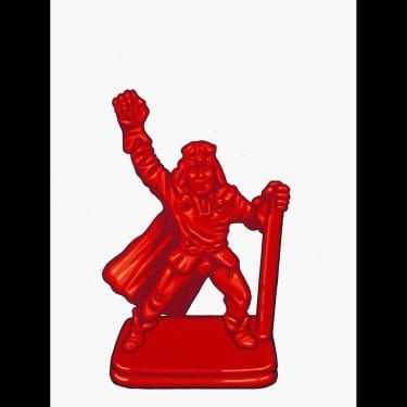 pop art painting of heroquest wizard